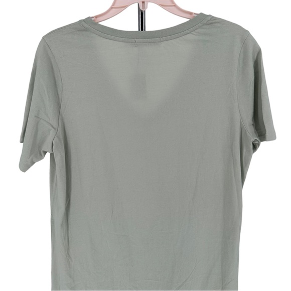 N:Philanthropy Leonardo Twist Hem Dress Sage size Medium NWT Short Sleeve - Picture 6 of 11